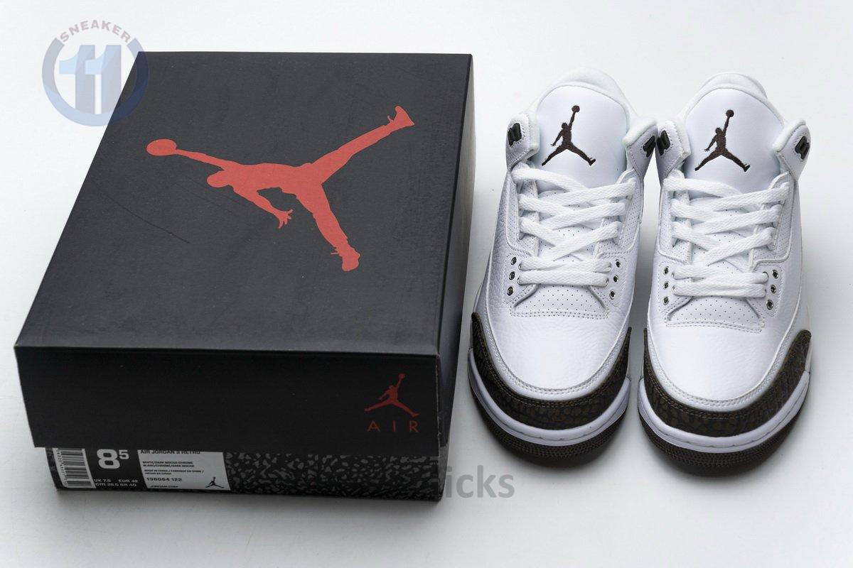 136064-122 Air Jordan 3 Retro ‘Mocha’