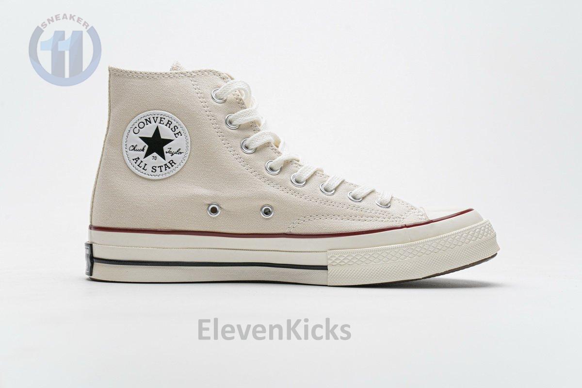 162053C Converse Chuck 70 HI Parchment Garnet Egret