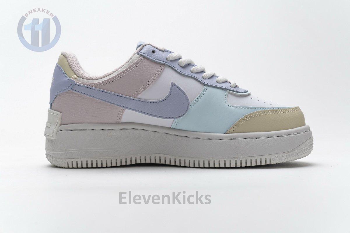 CI0919-106 Womens Air Force 1 Shadow White Ghost
