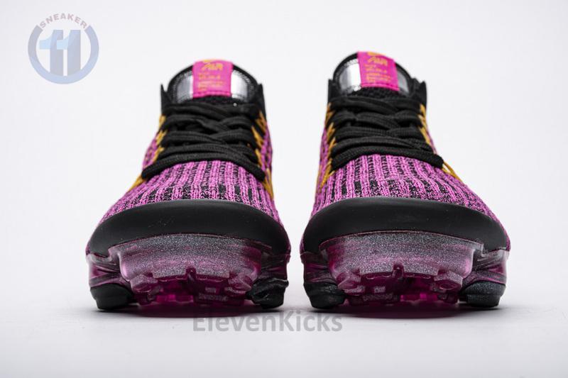 Nike Air VaporMax Flyknit 3.0 2019 Fuchsia Orange Black AJ6910-600