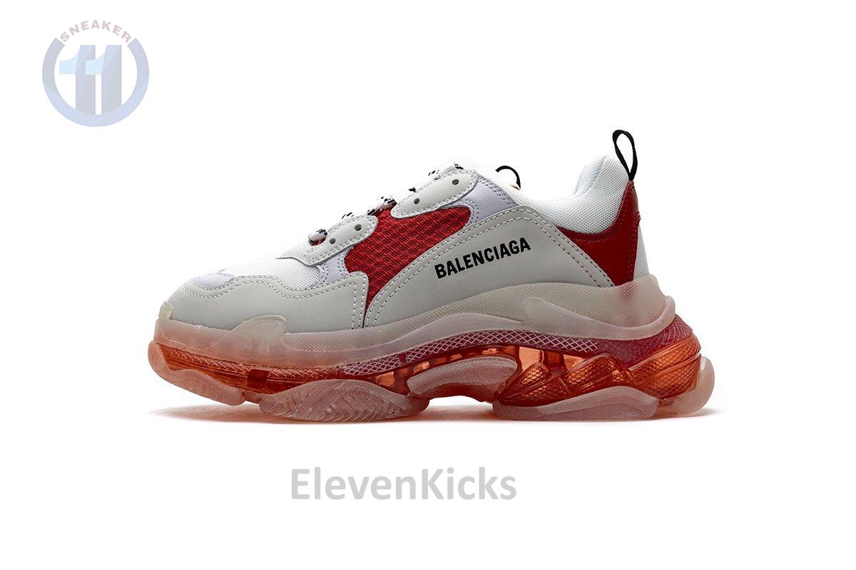 544351 w09e1 4552 Ba*len*cia*ga triple s white red
