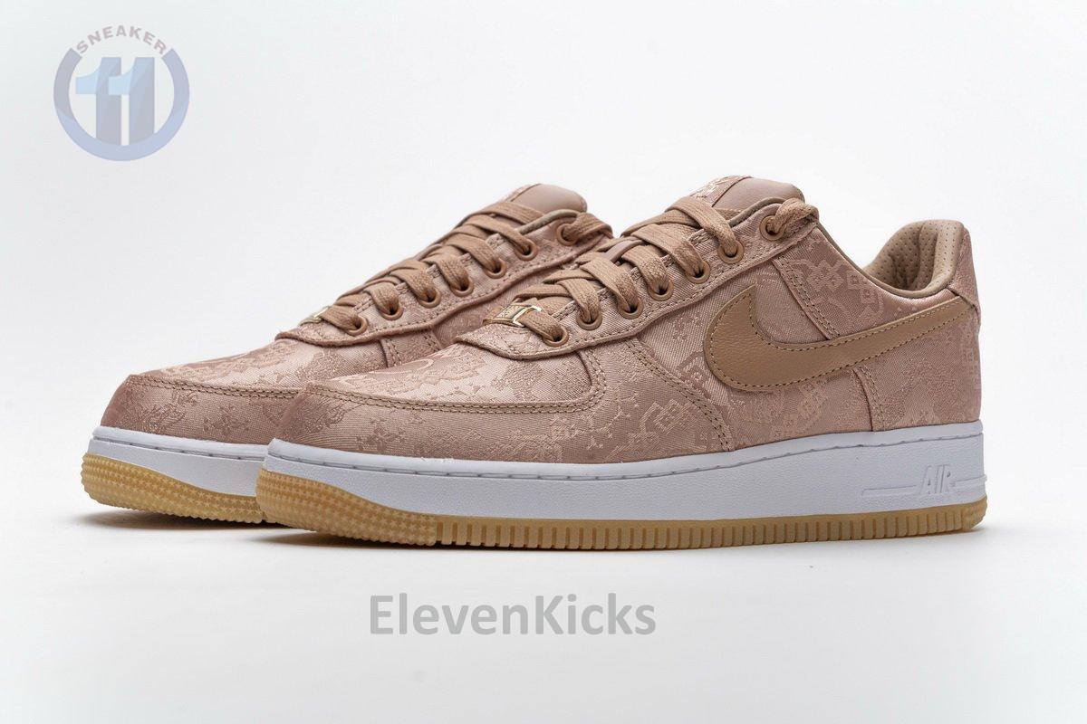 CJ5290-600 CLOT x Nike Air Force 1 Low “Rose Gold”