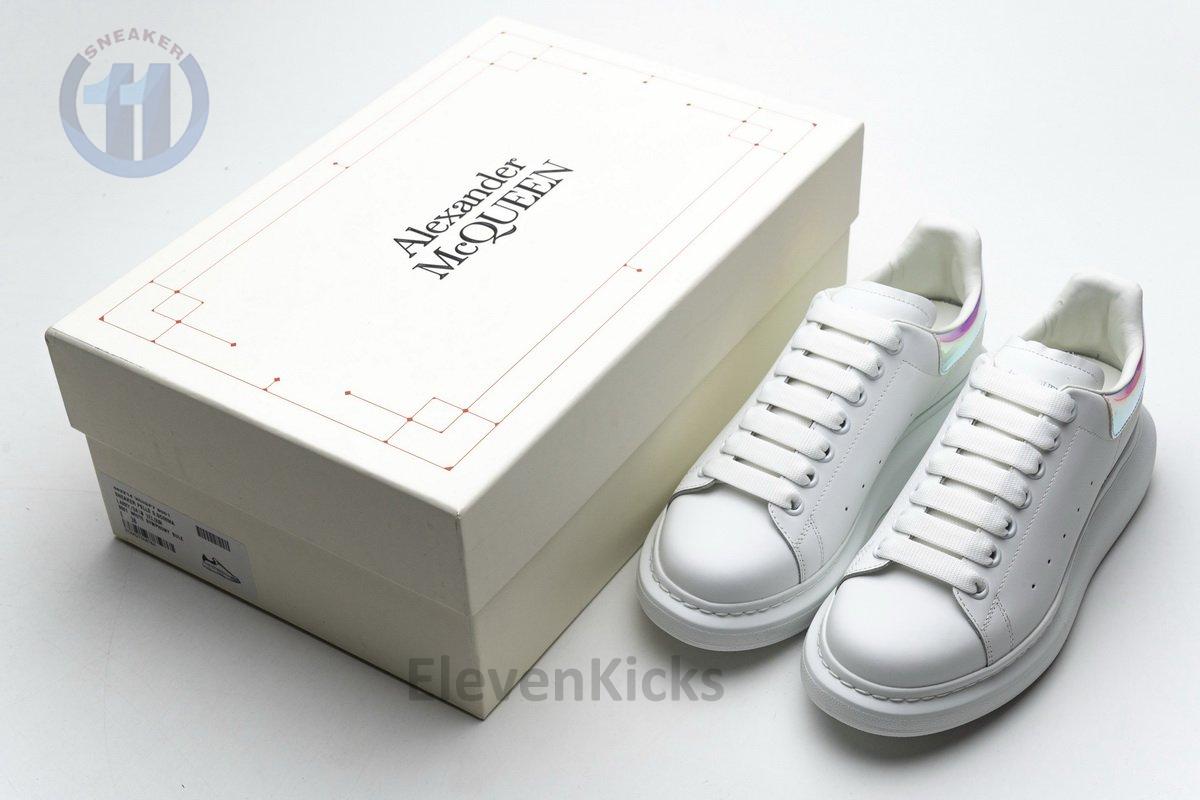 462214 WHGP7 9001 Alexander McQueen Sneaker White Blue Laser
