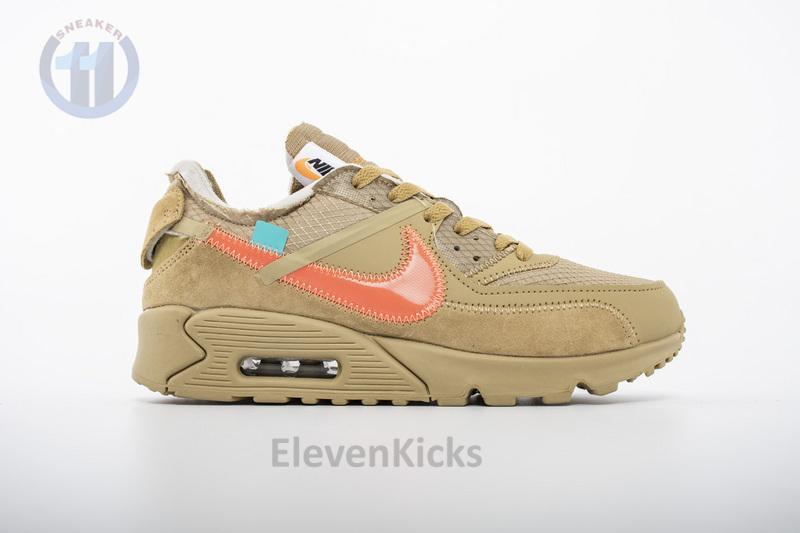 OFF-WHITE x Nike Air Max 90 “Desert Ore” Release Date AA7293-200