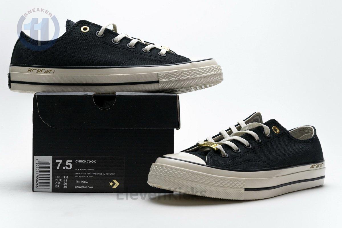 161408C Converse Chuck Taylor All-Star Ox Think 16 Black White