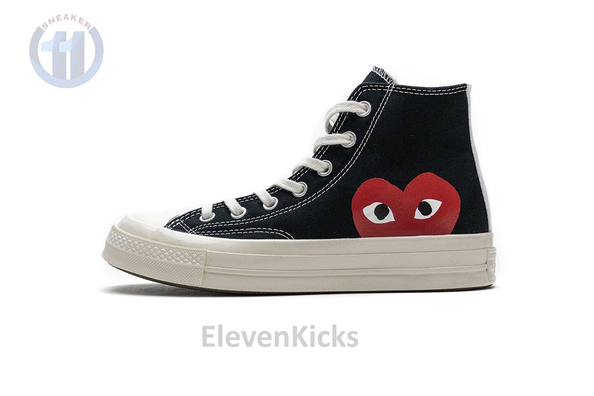 150204C CDG Play x Converse Chuck Taylor All Star 70 High Top