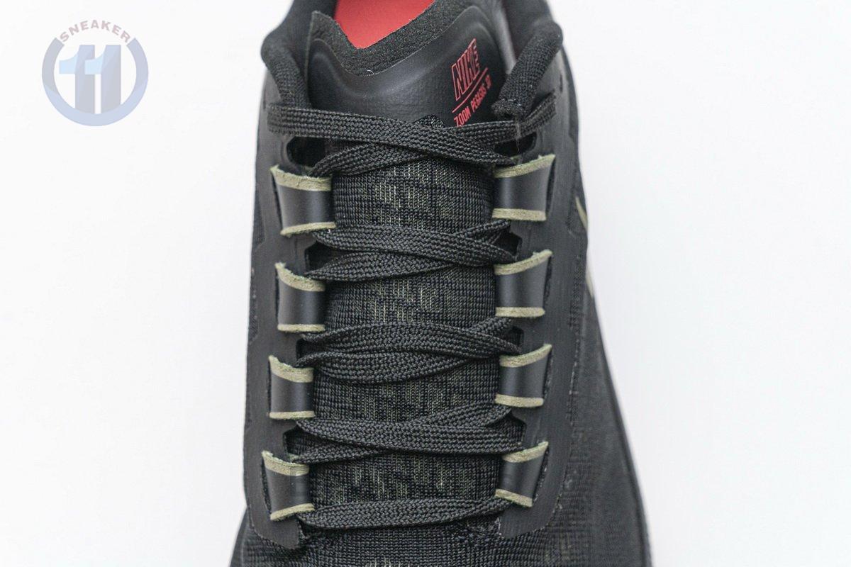 BQ9646-004 Nike Air Zoom Pegasus 37 Black Medium Olive Aqua