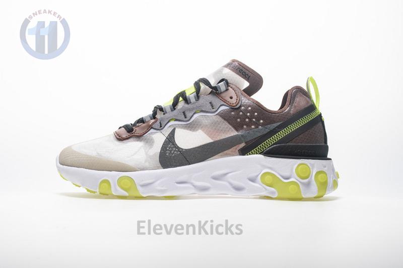 Nike React Element 87 “Brown green” AQ1090-002