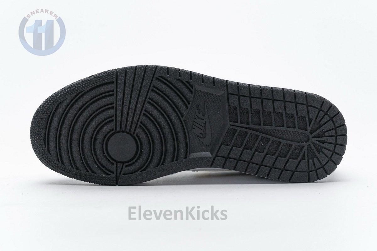 852542-007 Air Jordan 1 Mid Gold Patent Leather