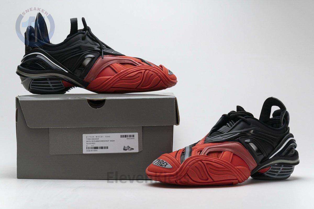 Ba*len*cia*ga tyrex 5.0 sneaker black red