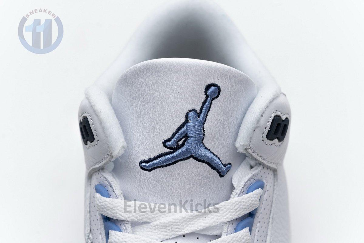 CT8532-104 Air Jordan 3 ‘UNC’