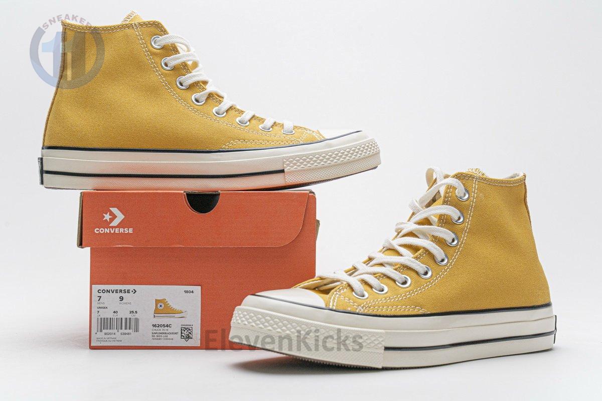 162054C Converse Chuck 70 HI Sunflower Black Egret