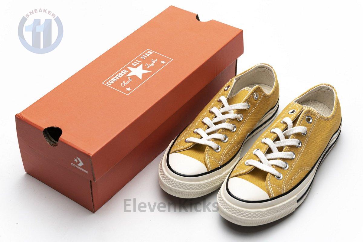 162063C Converse Chuck 70 OX Sunflower Black Egret