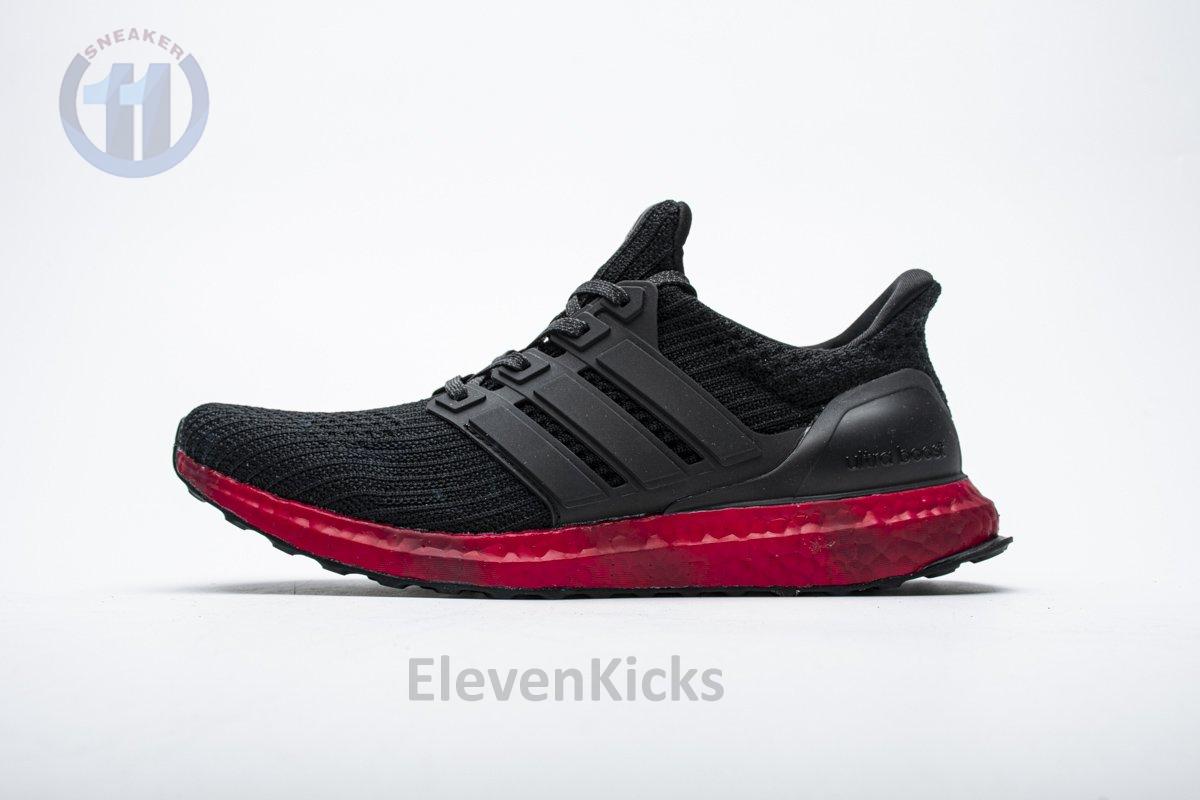 Ultra Boost 4.0 “Core Black/Solar Red”FV7282