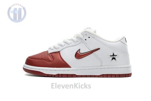 Nike Dunk SB Low White Red CK3480-600