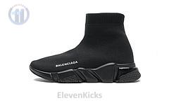 Ba*len*cia*ga speed clear sole sneaker black