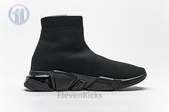 Ba*len*cia*ga speed clear sole sneaker black