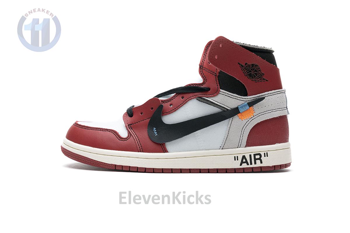 Latest Version Jordan 1 Retro High Off-White Chicago
