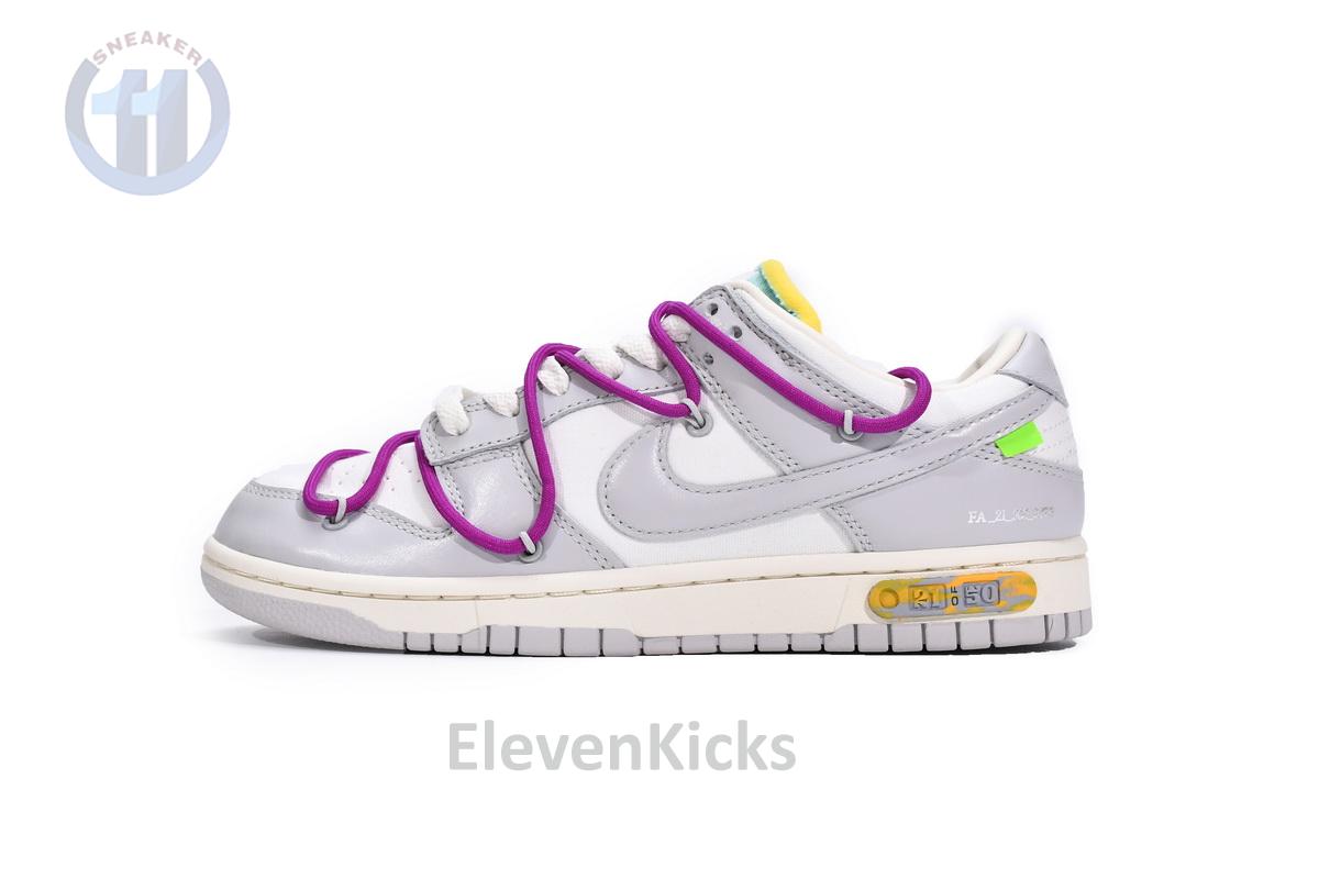 DM1602-100 OFF WHITE x Nike Dunk SB Low The 50 NO.21