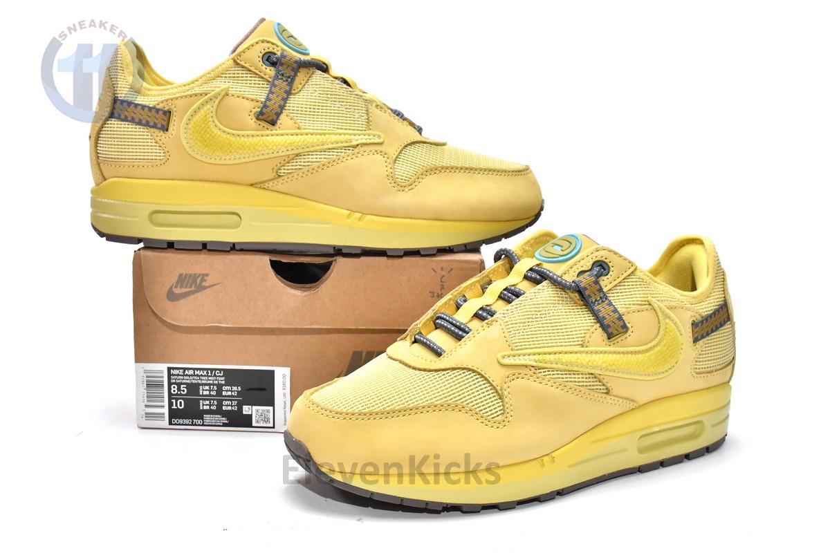 Nike Air Max 1 Travis Scott Cactus Jack Saturn Gold